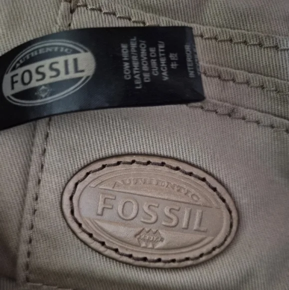Fossil Leather Tan Shoulder Bag - Picture 10 of 10